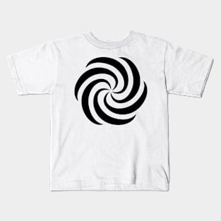 spiral circle Kids T-Shirt